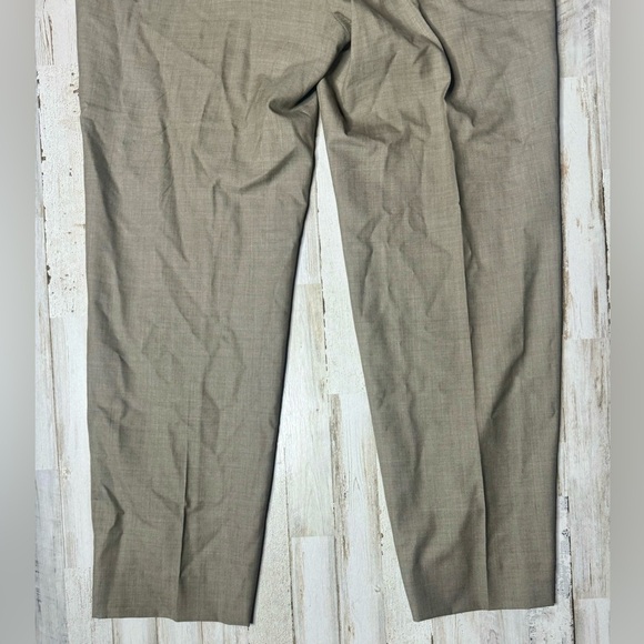 Brooks Brothers Country Club Saxxon Wool Brown  Dress Pants Pleated W39 - Picture 10 of 10